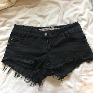Black shorts